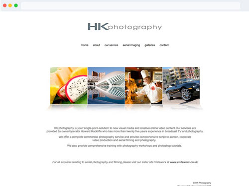Build Photographers Website